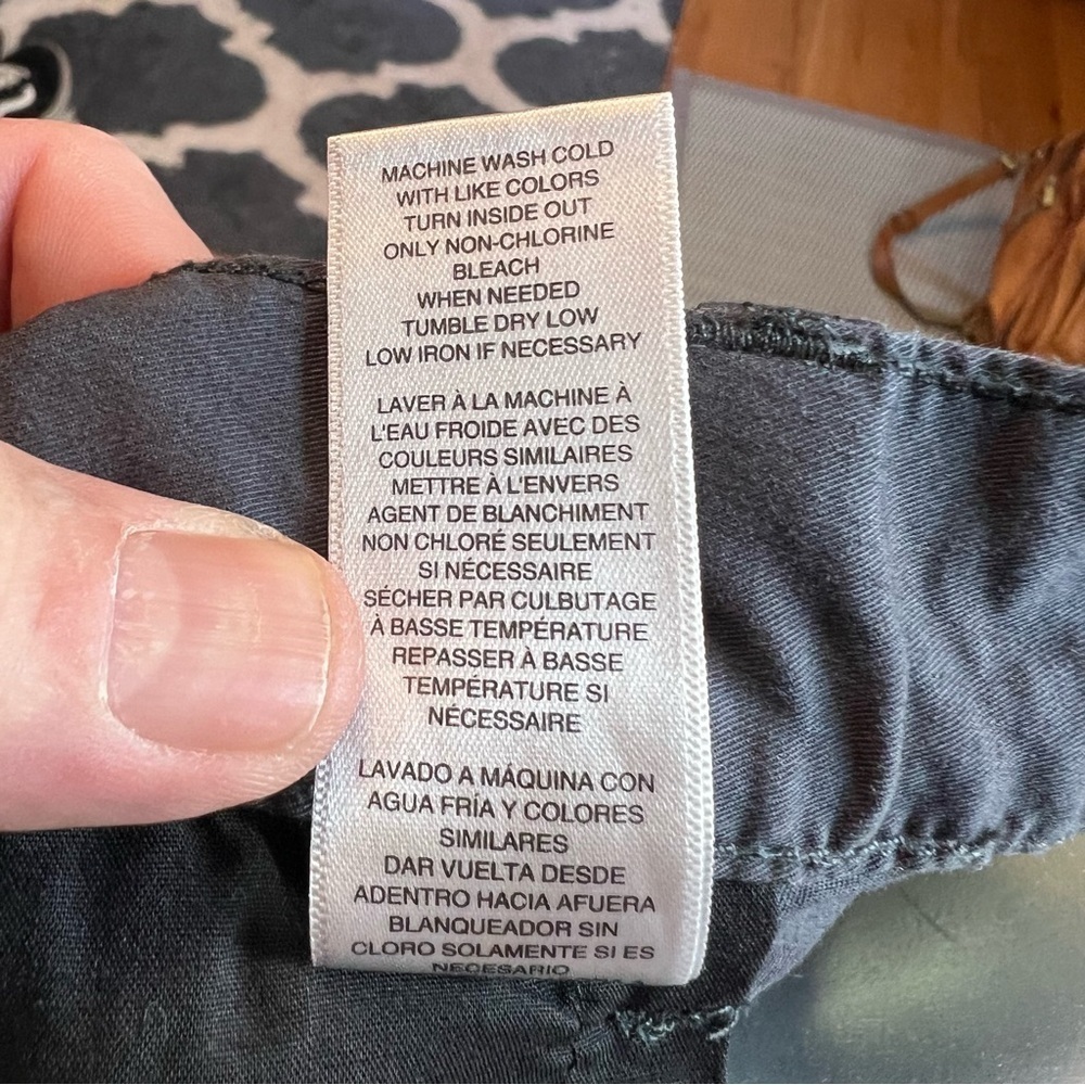 MICHEAL KORS Lightweight Cotton Chambray Slacks - Picture 8 of 10